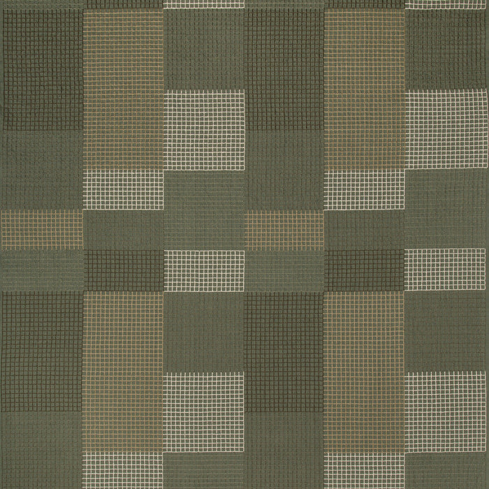 Lee Jofa Modern Gridlock Hunter Fabric Sample GWF-3756.316.0