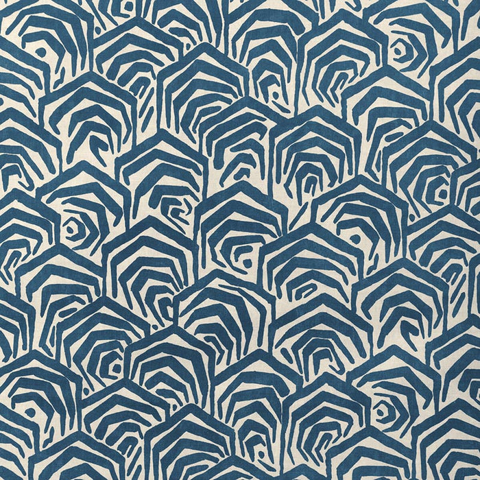 Lee Jofa Modern Greene Print Pacific Fabric Sample GWF-3807.50.0