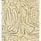 Lee Jofa Modern Graffito Linen/Onyx Wallpaper Sample GWP-3501.18.0