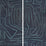 Lee Jofa Modern Graffito II Navy Wallpaper Sample GWP-3720.505.0