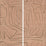 Lee Jofa Modern Graffito II Rosa Wallpaper Sample GWP-3720.711.0