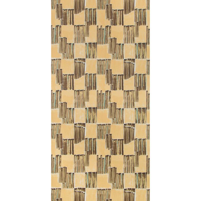 Lee Jofa Modern Lyre Paper Bronzed Wallpaper Sample GWP-3722.166.0