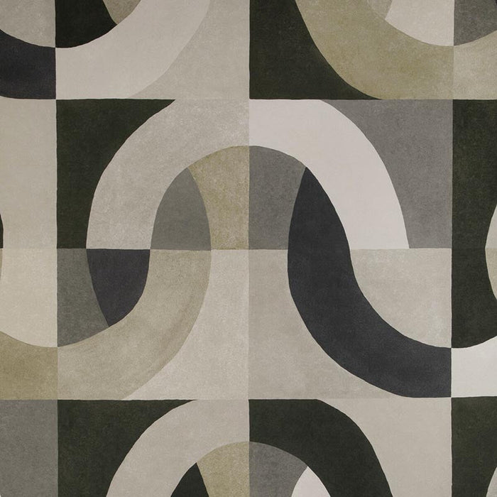 Lee Jofa Modern Colonnade Paper Onyx Wallpaper Sample GWP-3731.811.0