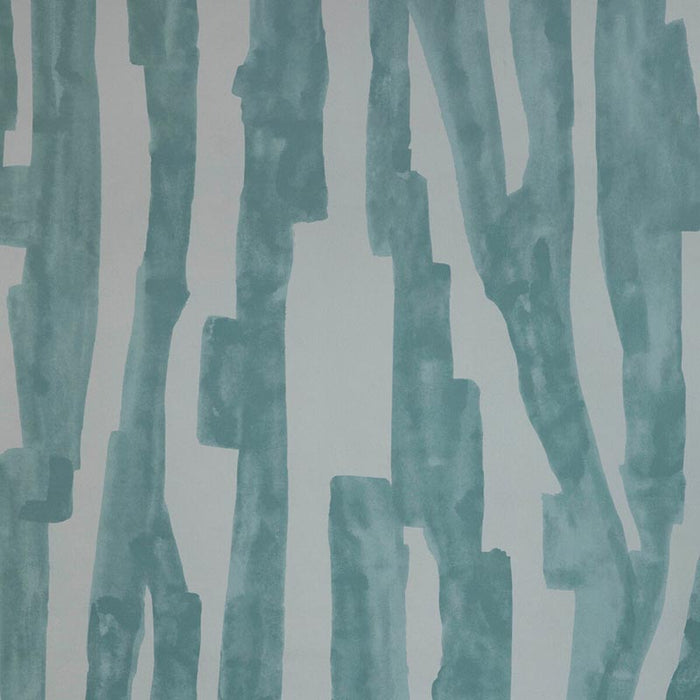 Lee Jofa Modern Intargia Paper Aquamarine Wallpaper GWP-3733.13.0