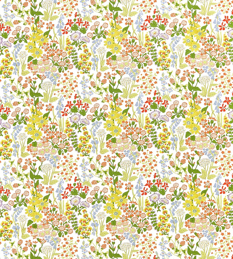 Grey Watkins Nymph Floral Springtime Fabric GW 000116630