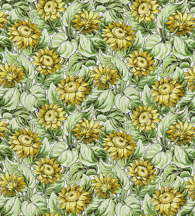 Grey Watkins Sunflower Print Harvest Fabric GW 000116631