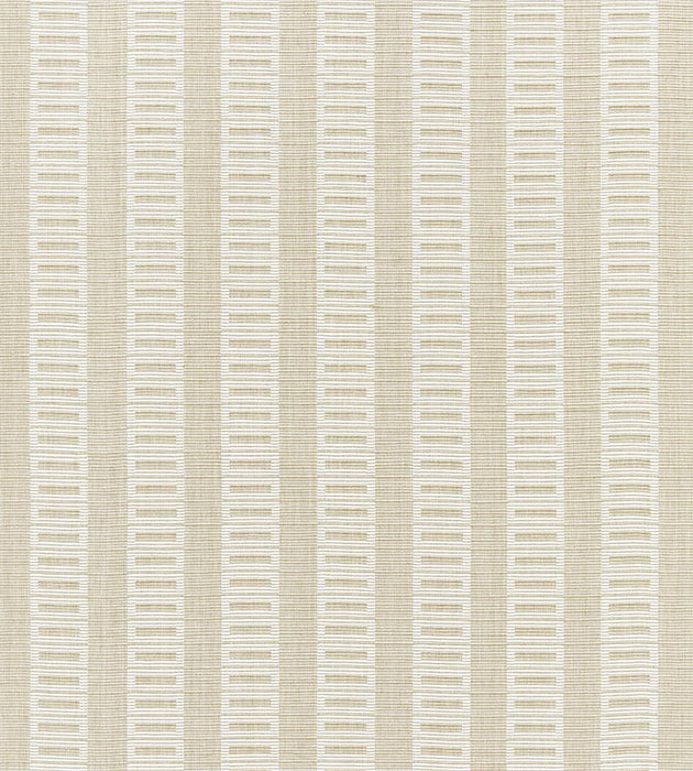 Grey Watkins Lark Stripe Sand Dollar Fabric GW 000127245