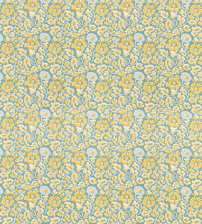 Grey Watkins Maiden Floral Aruba Fabric GW 000216629