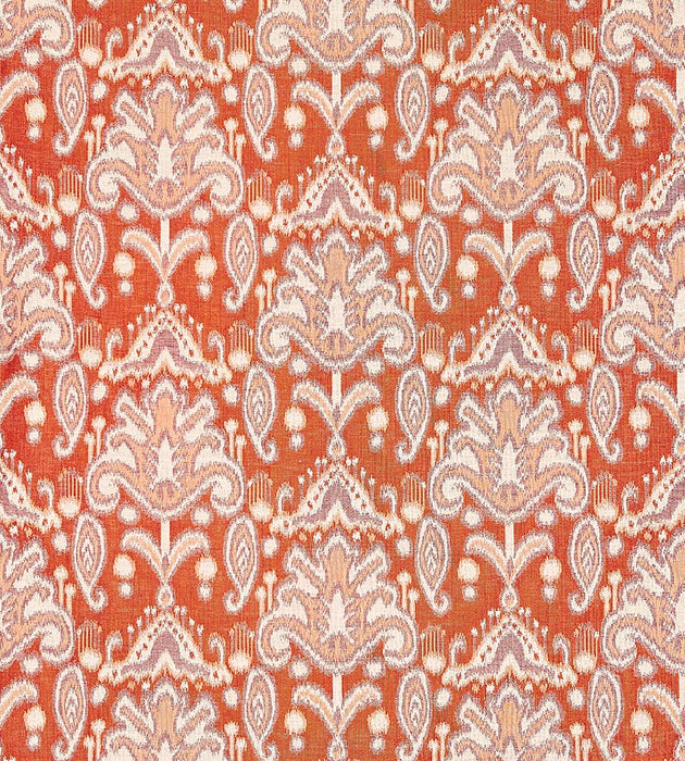 Grey Watkins Kandira Ikat Papaya Fabric GW 000227210