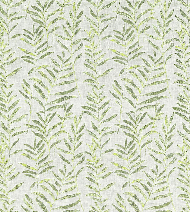 Grey Watkins Willow Weave Spring Green Fabric GW 000227211