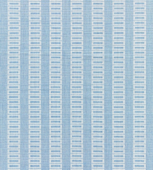 Grey Watkins Lark Stripe Bluebell Fabric GW 000327245