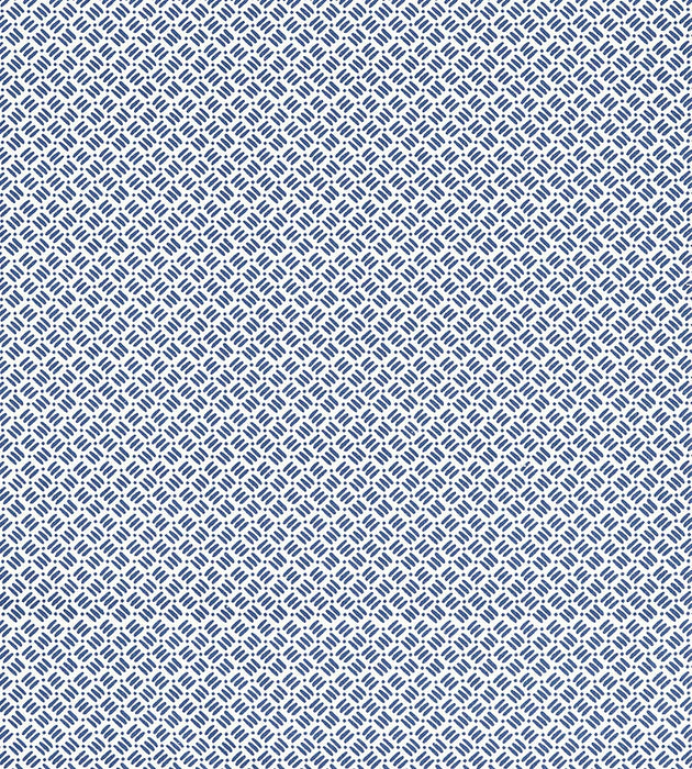 Grey Watkins Dash & Dot Print Marine Fabric GW 000616618