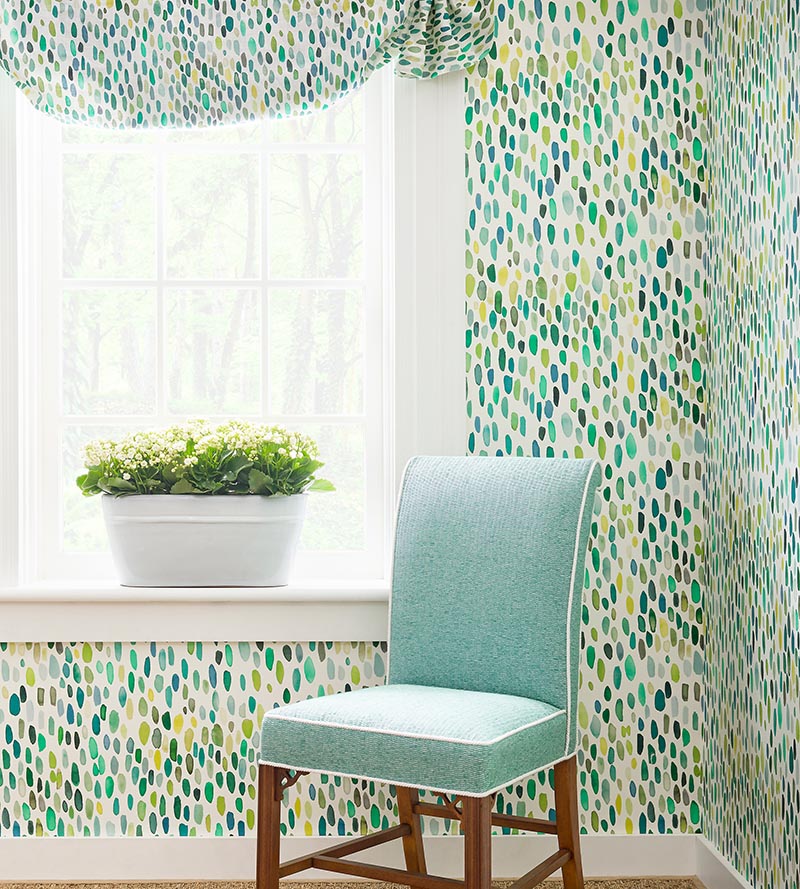 Grey Watkins Jamboree Blue / Multi Wallpaper Sample GW 0003WP88507