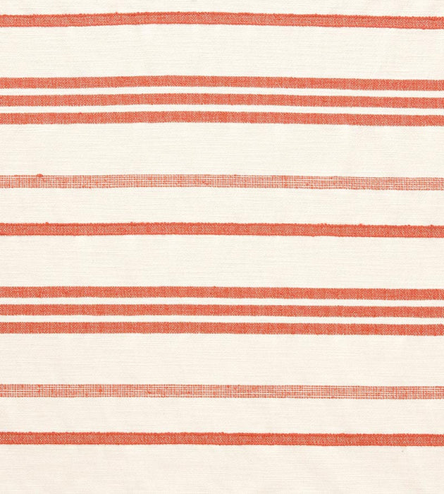 Lelievre Marina Stripe Terracotta Fabric Sample H0 00010573