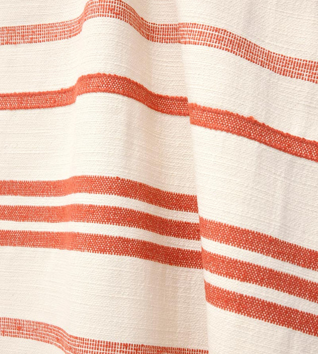 Lelievre Marina Stripe Terracotta Fabric H0 00010573