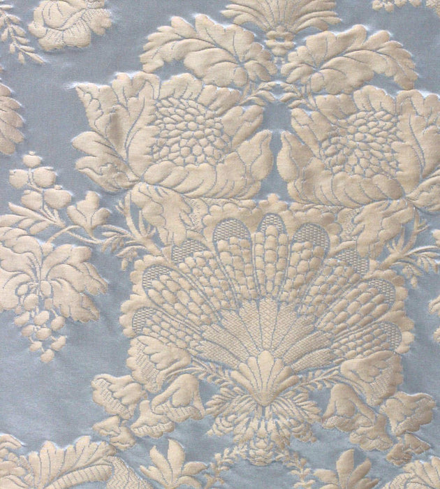 Tassinari & Chatel La Coquille Bleu Fabric Sample H0 00011516