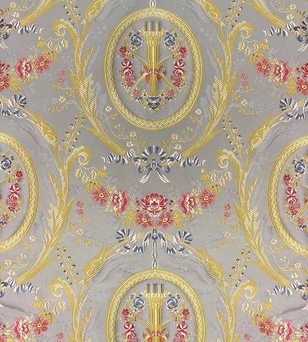 Tassinari & Chatel Marie Antoinette Bleu Fabric H0 00011553