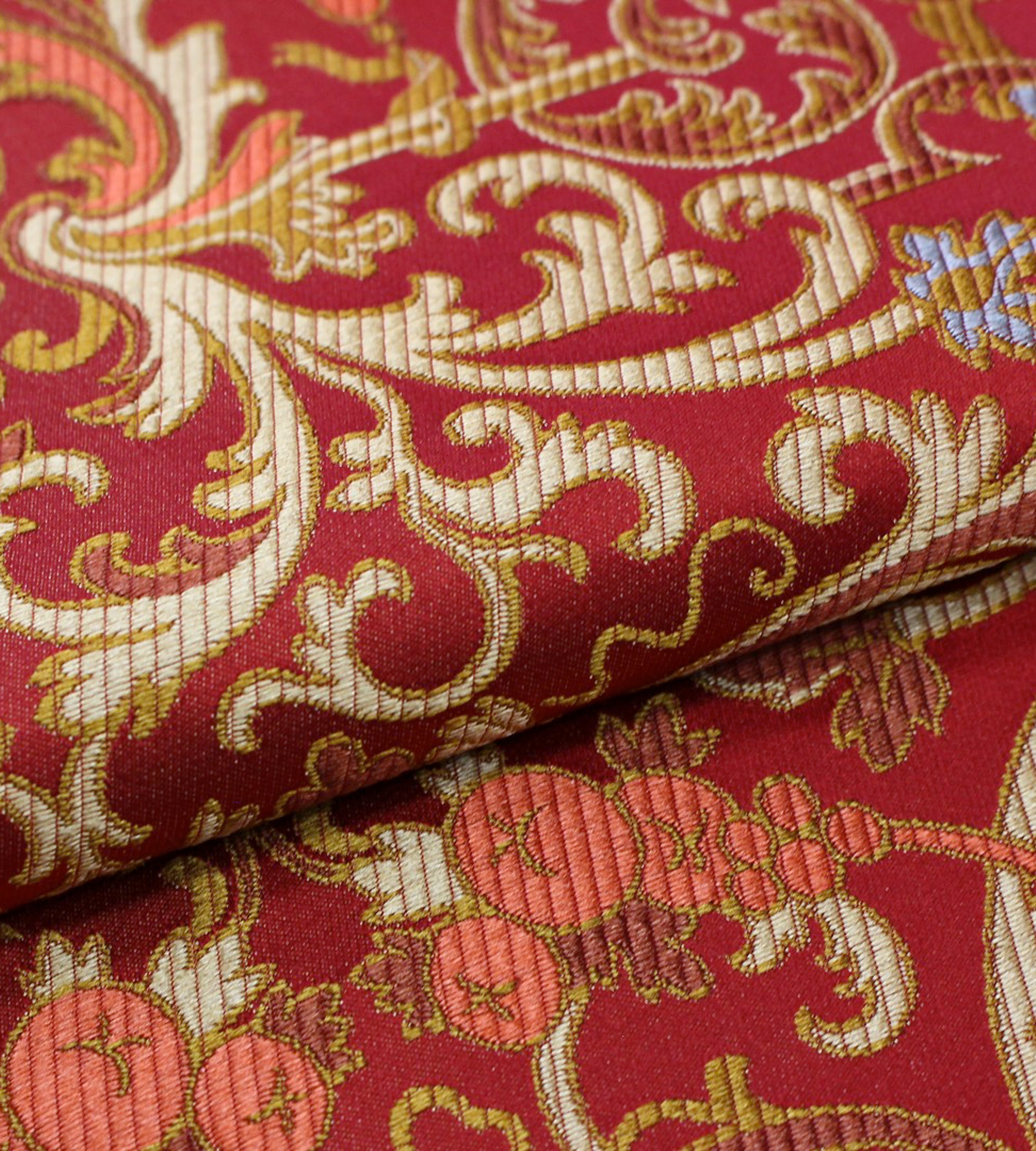 Tassinari & Chatel Cernuschi Rouge Fabric Sample H0 00011655