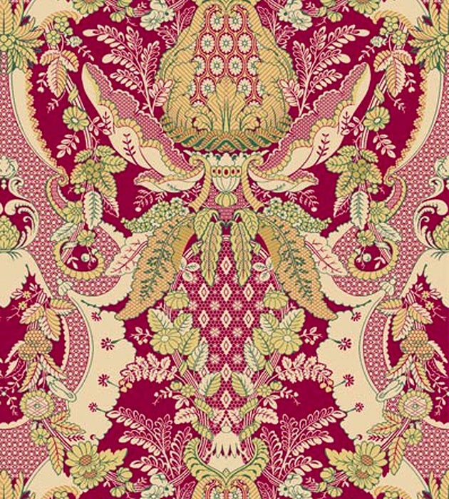 Scalamandre Maintenon Flamboyant Fabric H0 00011702