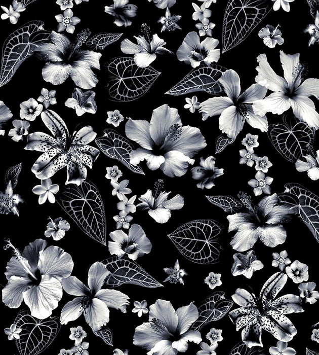 Jean Paul Gaultier Honolulu Noir Fabric H0 00013498