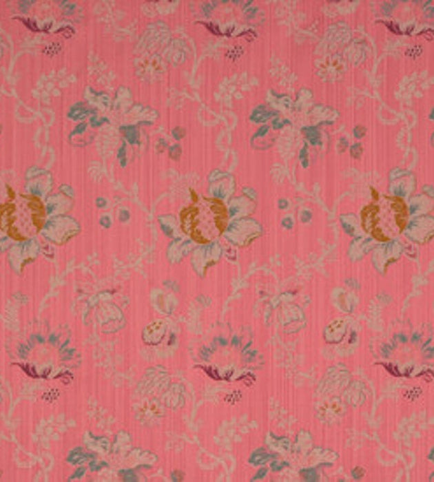 Lelievre D'Aubigne Multi On Rouge Fabric Sample H0 00014007