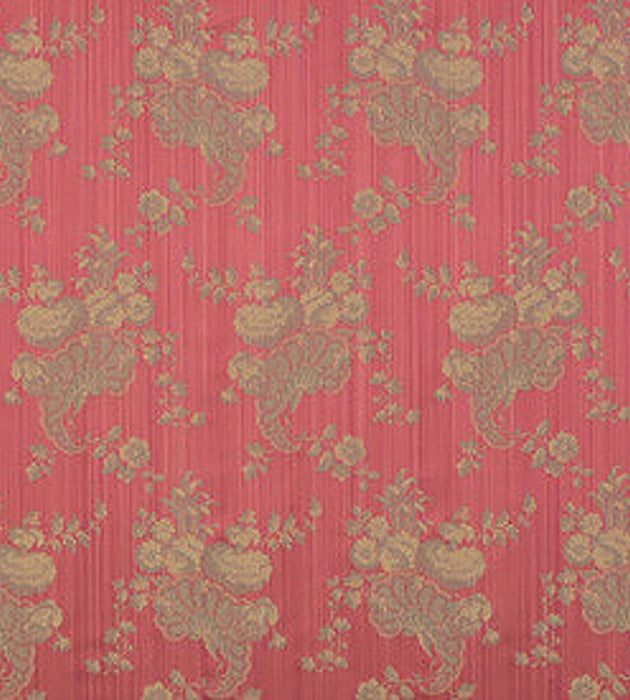 Lelievre Lampas Surcouf Cramoisi Fabric Sample H0 00014030