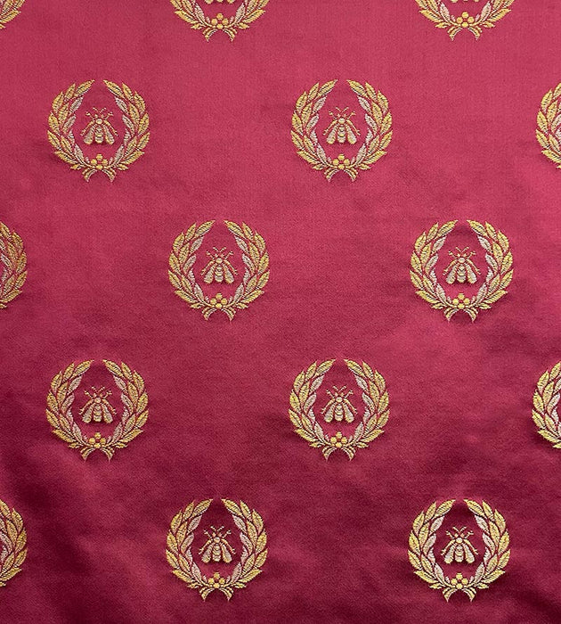 Lelievre Aiglon Gold / Rouge Fabric Sample H0 00014035