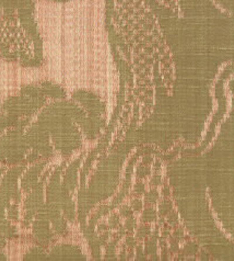 Lelievre Old Manor Rose Olive Fabric Sample H0 00014038