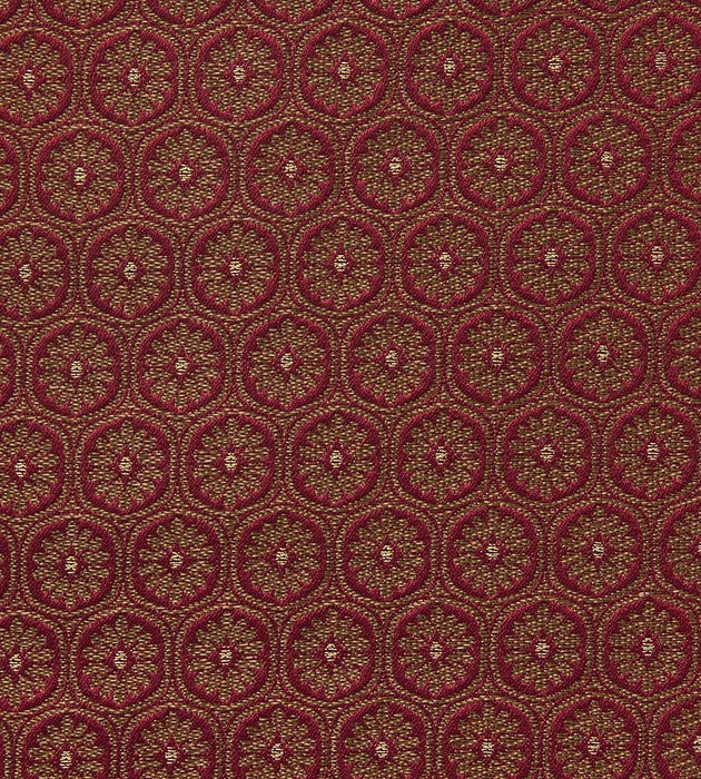 Lelievre Medaillon Cramoisi Fabric H0 00014243