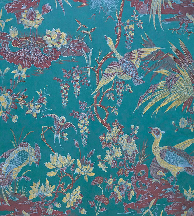 Lelievre La Parade Des Oiseaux Paon Fabric H0 00014253