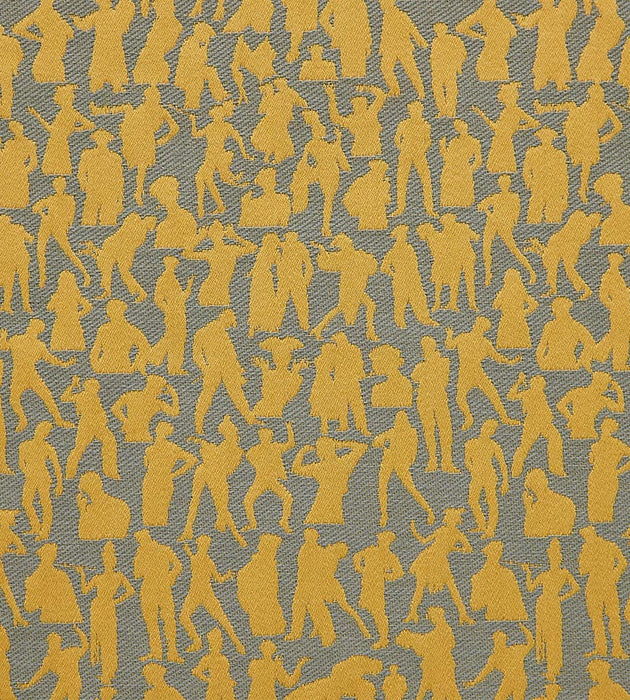 Jean Paul Gaultier Silhouettes Jaune Fabric H0 00023492