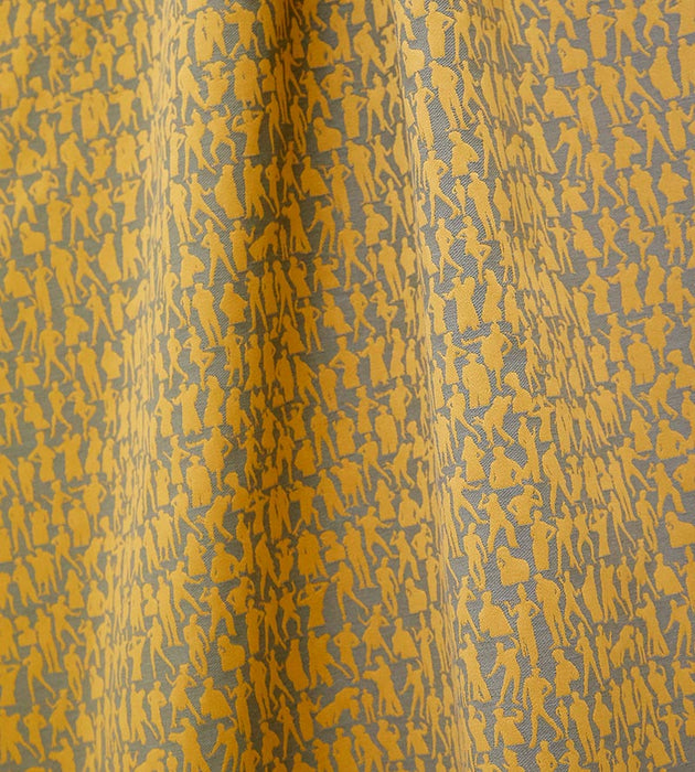 Jean Paul Gaultier Silhouettes Jaune Fabric H0 00023492