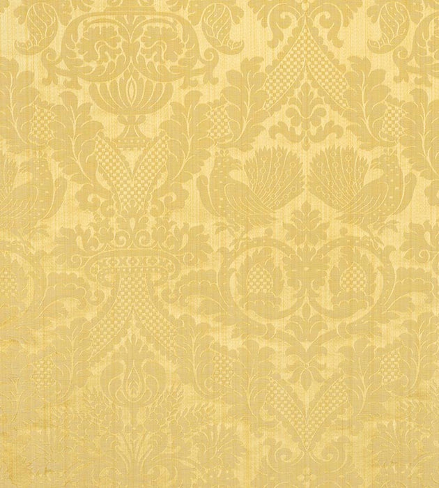 Lelievre Damas Tanlay Or Fabric Sample H0 00024127