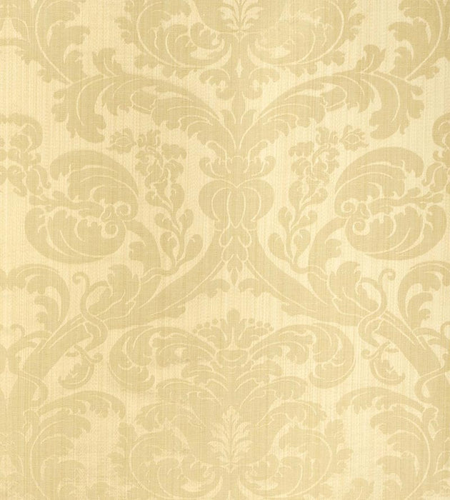 Lelievre Tournelle Damask Beige Fabric Sample H0 00024128