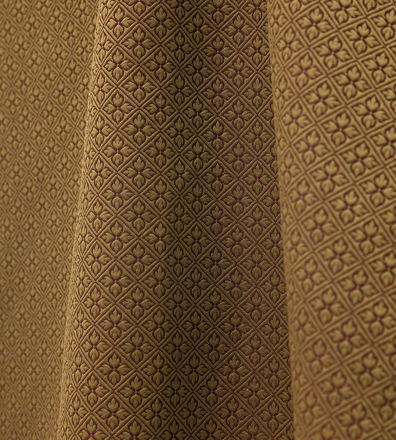 Lelievre Bosquet Tabac Fabric Sample H0 00024244