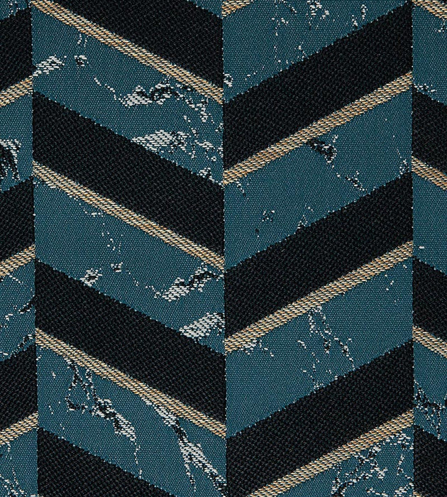 Lelievre Villa M1 Petrole Fabric Sample H0 00024249