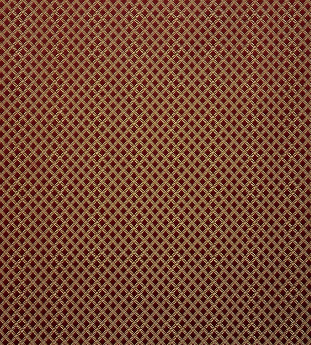 Lelievre Quadrille Rubis Fabric Sample H0 00030569