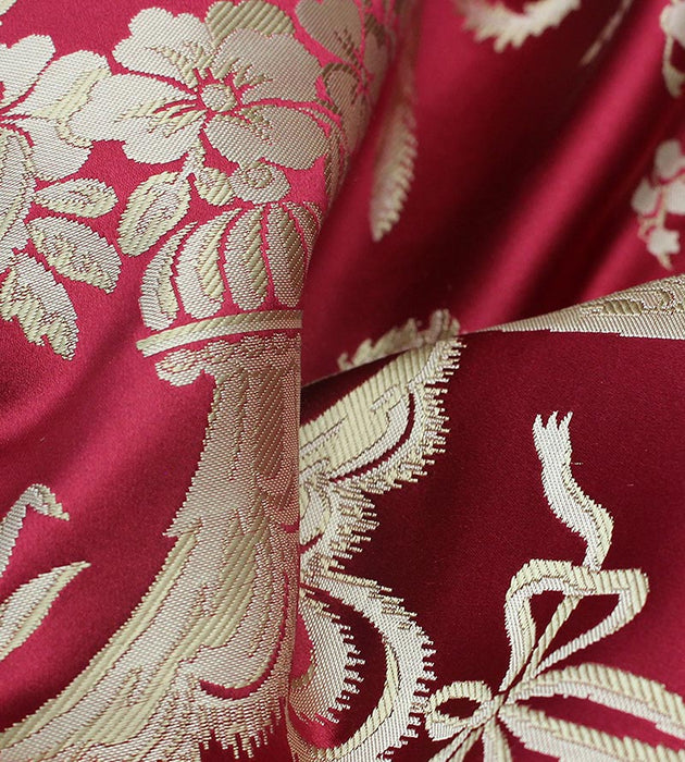 Tassinari & Chatel Mesanges Rouge Fabric H0 00031505