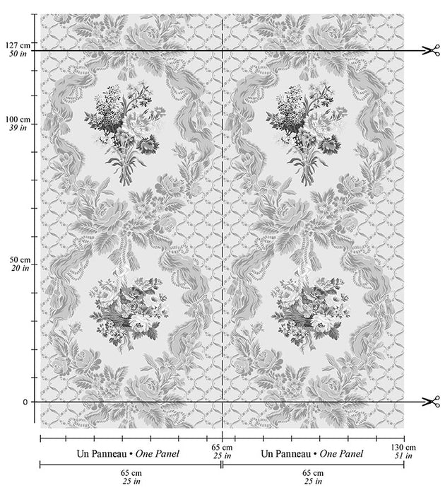 Tassinari & Chatel Choisy Seat & Back Pastel Fabric H0 00031662