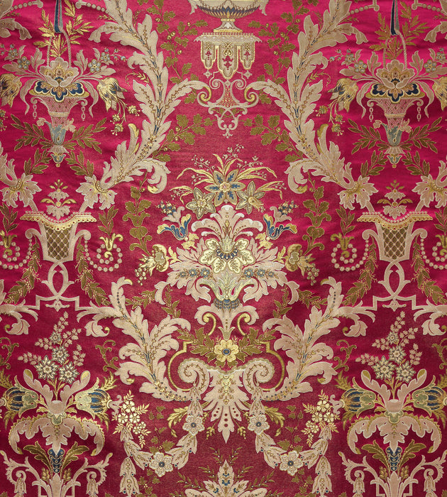 Tassinari & Chatel Verdi Brocart Rubis Fabric Sample H0 00031684