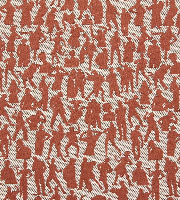 Jean Paul Gaultier Silhouettes Terracotta Fabric H0 00033492