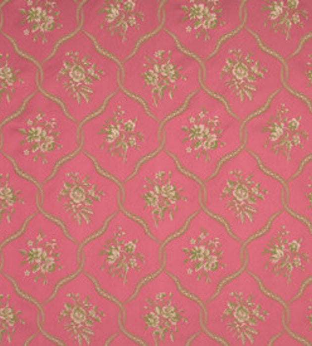 Lelievre Fragonard Framboise Fabric Sample H0 00034036