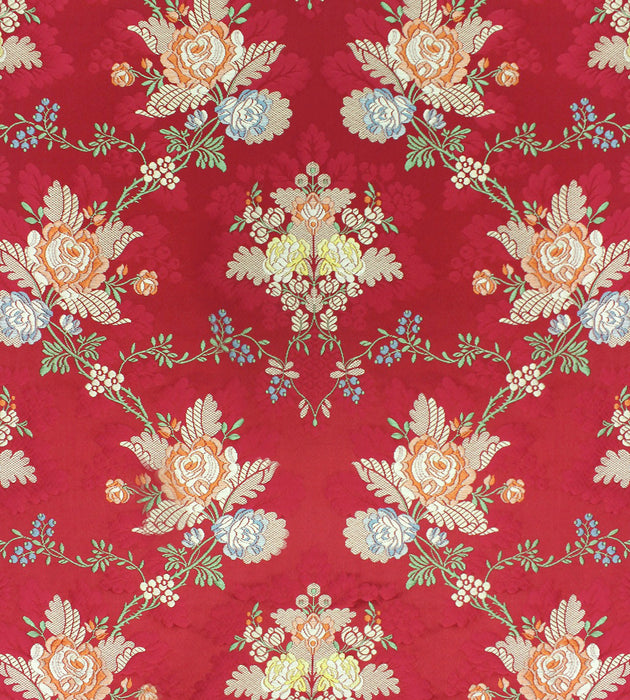 Tassinari & Chatel St Cloud Rouge Fabric Sample H0 00041527