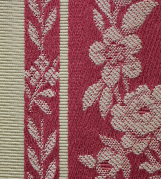 Tassinari & Chatel Lauriers Rouge Fabric Sample H0 00041529