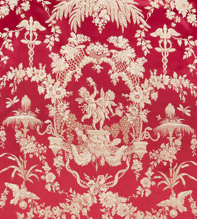 Tassinari & Chatel Les Amours Seat & Back Rouge Fabric Sample H0 00041539