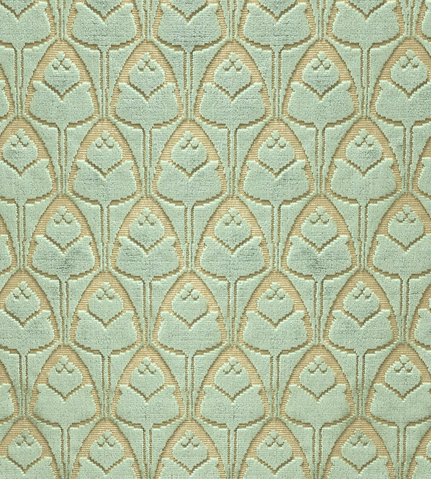 Tassinari & Chatel Tulipes Jade Fabric Sample H0 00041695