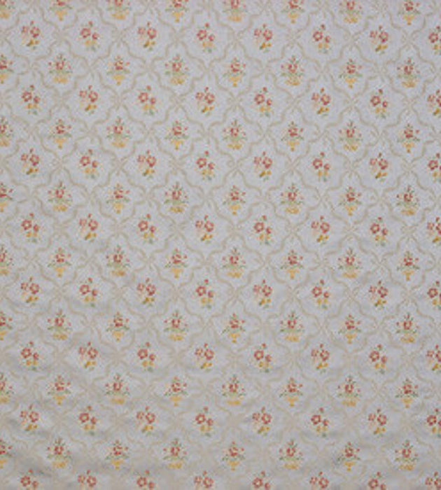 Lelievre Lampas Romance Bleu Fabric Sample H0 00044017