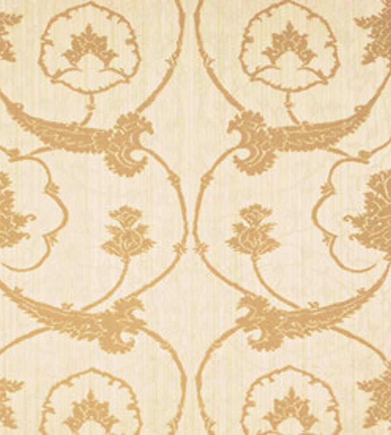 Lelievre Brocatelle Florentine Creme Fabric H0 00044070