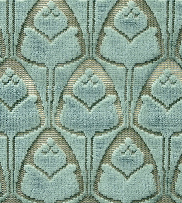 Tassinari & Chatel Tulipes Porcelaine Fabric Sample H0 00051695