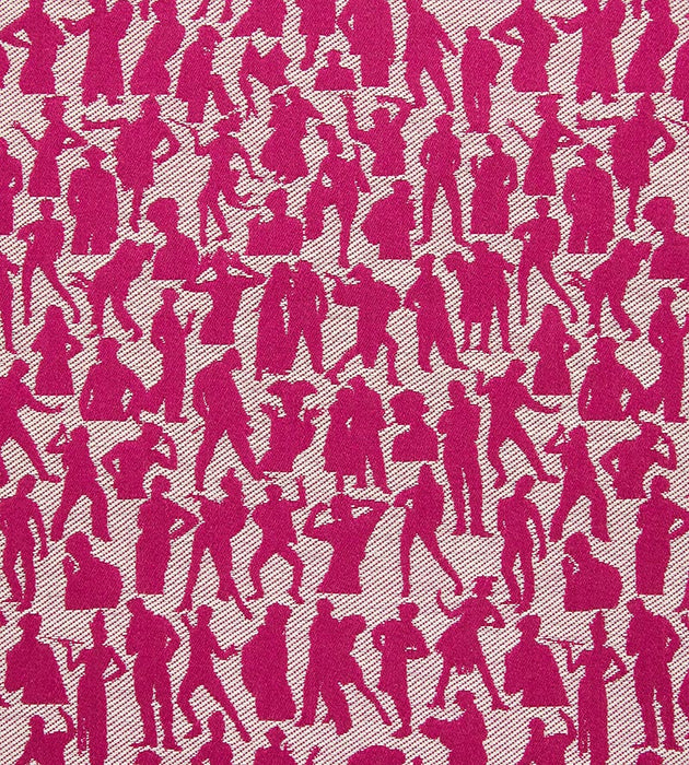 Jean Paul Gaultier Silhouettes Fuchsia Fabric H0 00053492